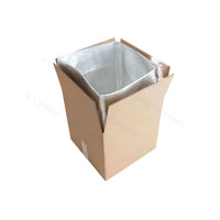 Thermodoos opvouwbaar - 350 x 350 x 350 mm + (4 Laags isolatiezak)